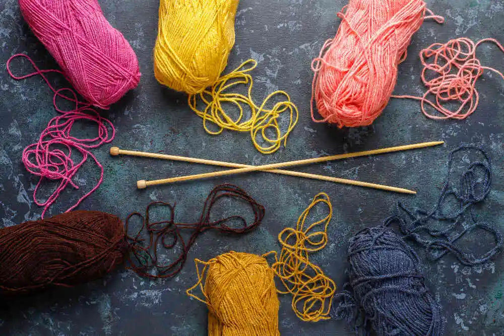 Różne grubości włóczek