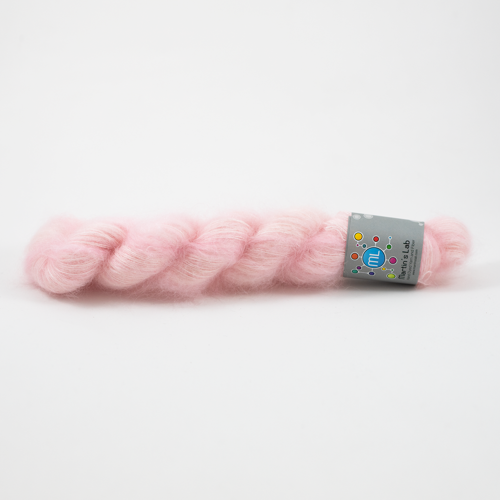 Silky Mohair - Pale Baby Pink