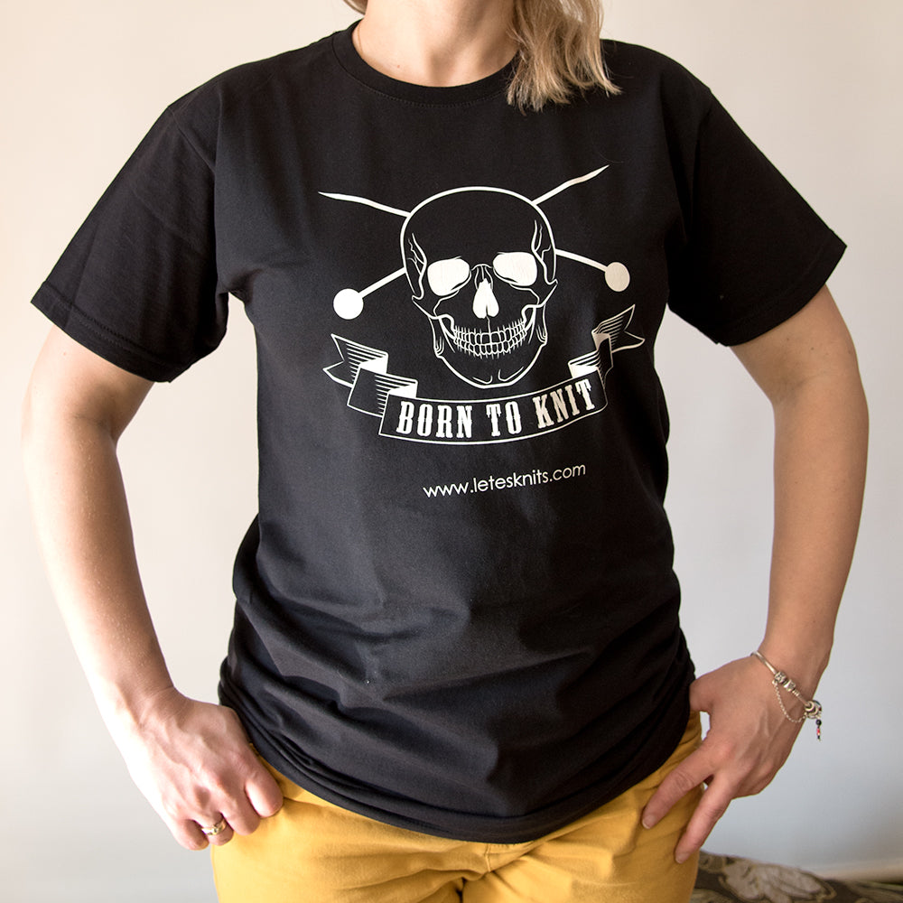 T-shirt - born to knit