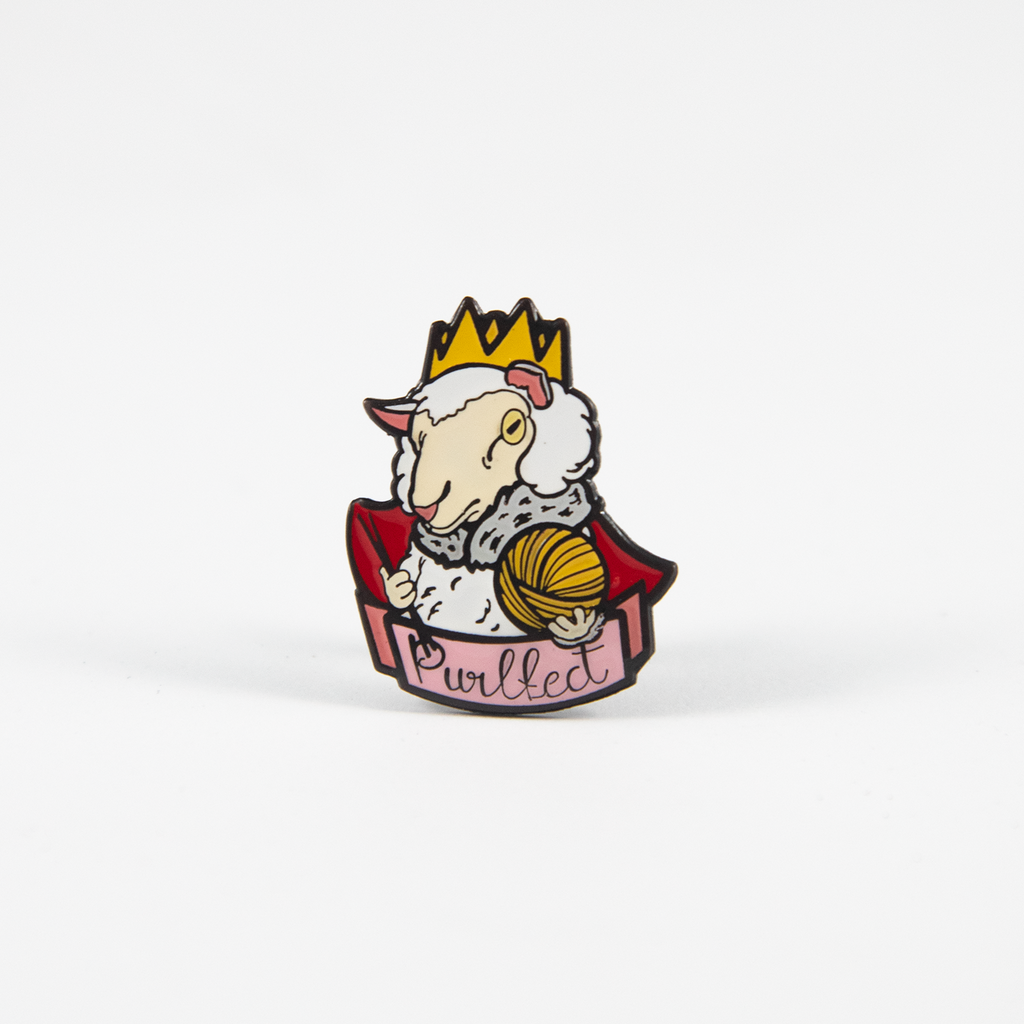 Enamel Pin - PURLFECT