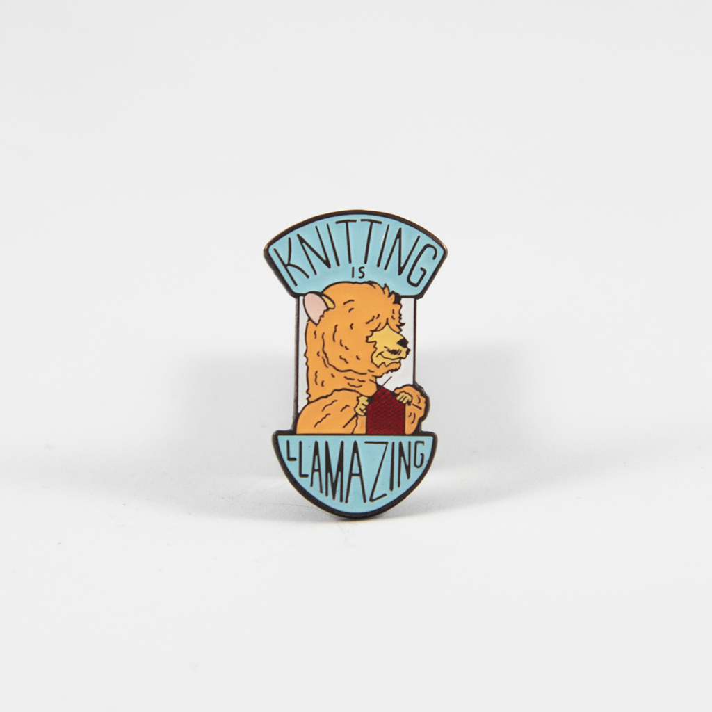 Przypinka emaliowana - LLAMAZING