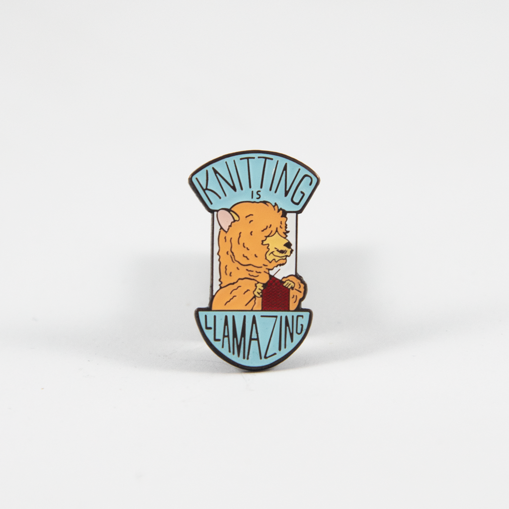 Enamel Pin - LLAMAZING