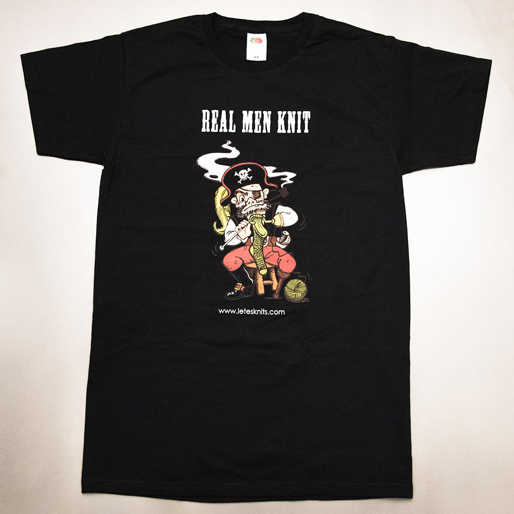 T-shirt - real men knit